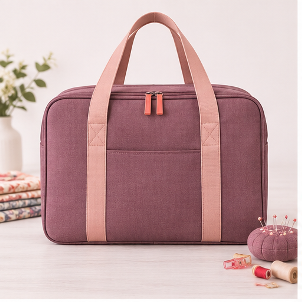 Portable Sewing Project Tote