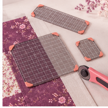 Acrylic Quilting Ruler Set — 3 Piece — feature