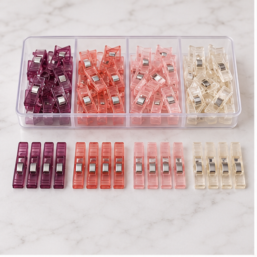 Sewing Clip Set — 24 Piece