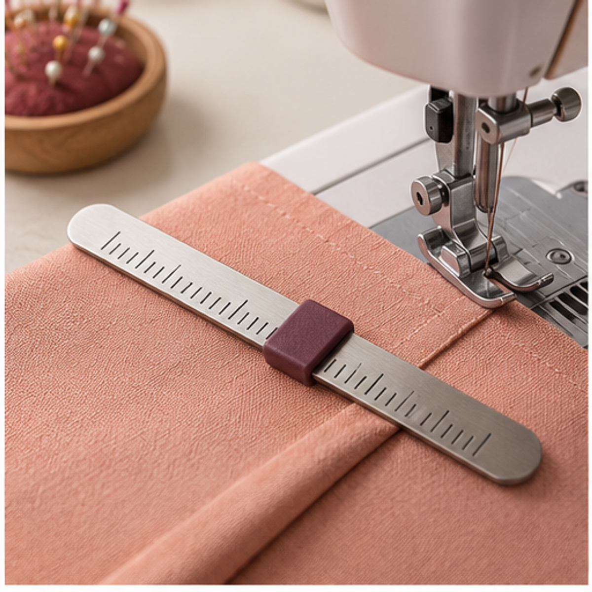 Sliding Seam Gauge — lifestyle