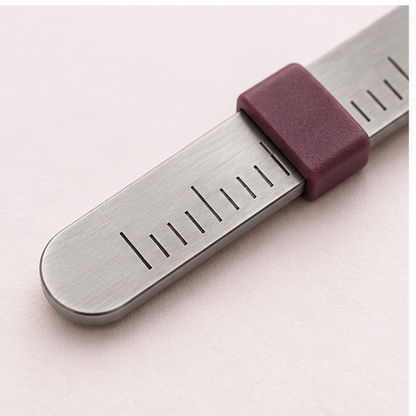 Sliding Seam Gauge — detail